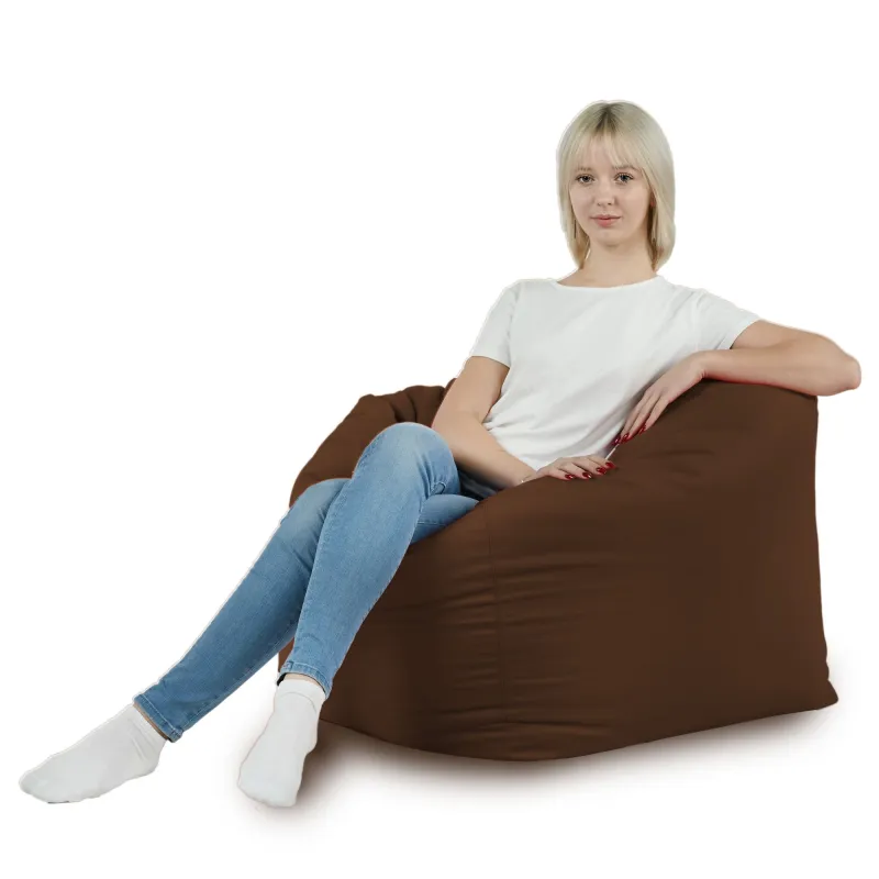 Puff Sillón de Suelo Cubo Amalfi - Terciopelo Soft – vista 20
