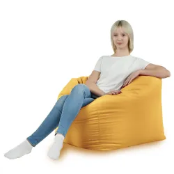 Puff Sillón de Suelo Cubo Amalfi - Terciopelo Soft – vista 24