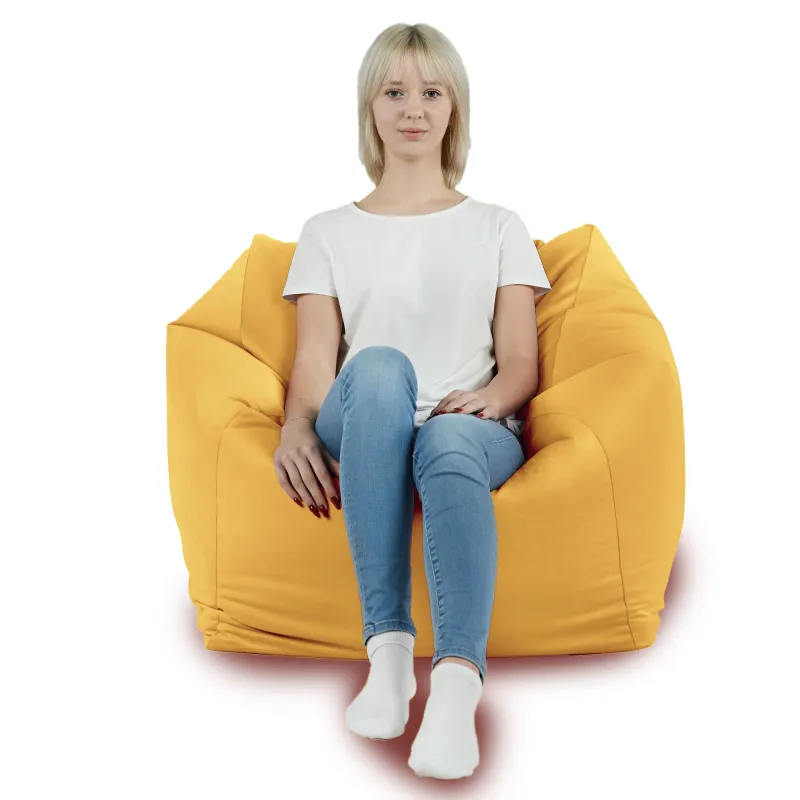 Puff Sillón de Suelo Cubo Amalfi - Terciopelo Soft – vista 40