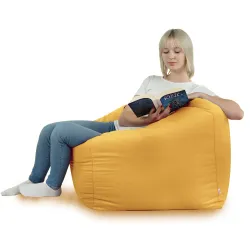 Puff Sillón de Suelo Cubo Amalfi - Terciopelo Soft – vista 56