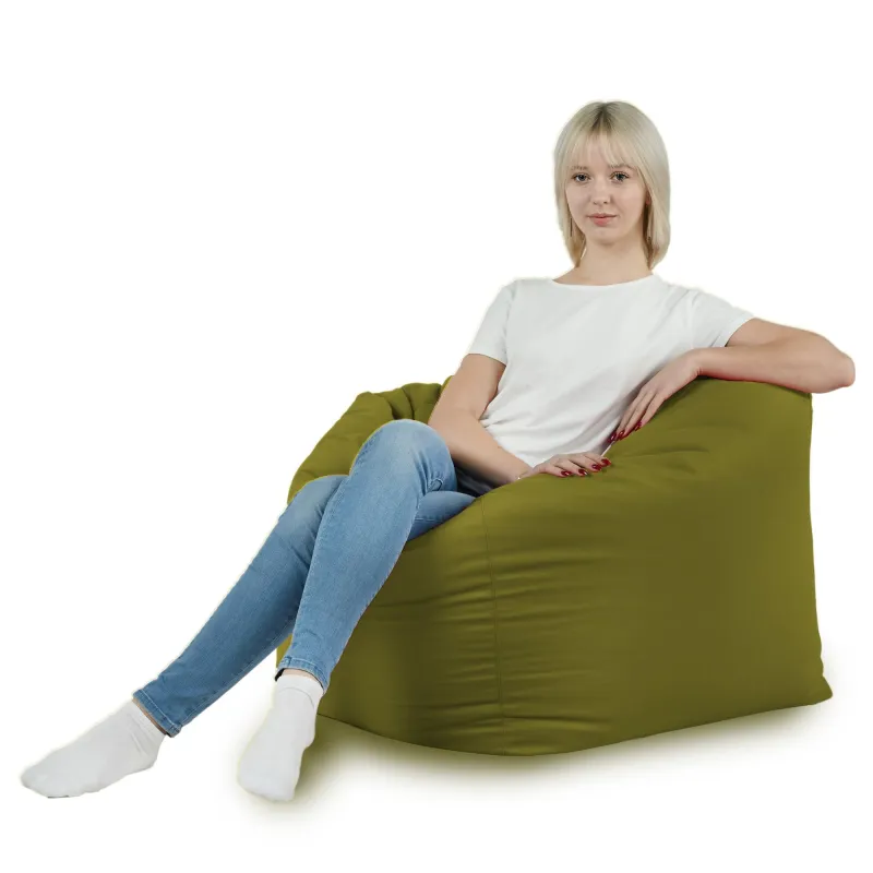 Puff Sillón de Suelo Cubo Amalfi - Terciopelo Soft – vista 25