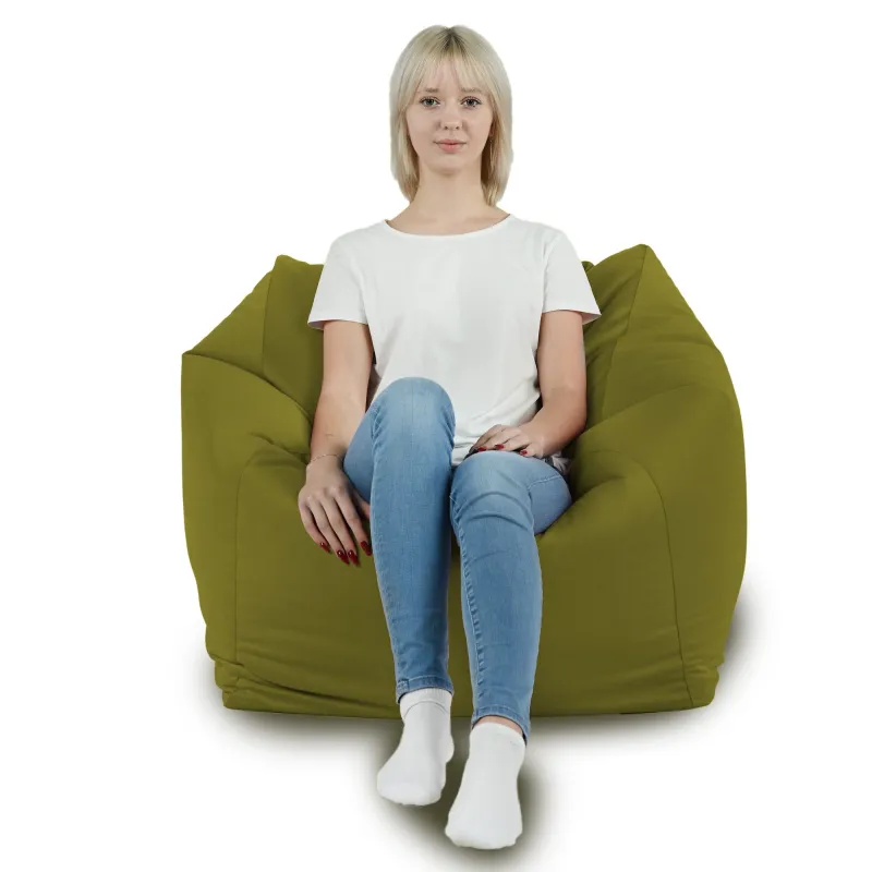 Puff Sillón de Suelo Cubo Amalfi - Terciopelo Soft – vista 41