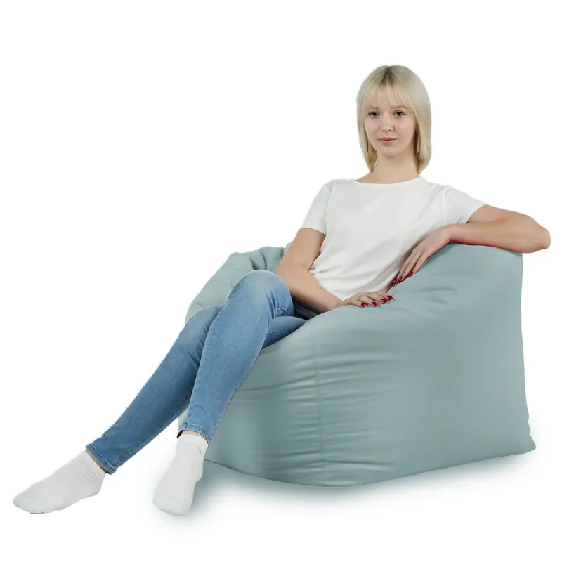 Puff Sillón de Suelo Cubo Amalfi - Terciopelo Soft – vista 27