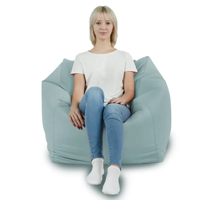 Puff Sillón de Suelo Cubo Amalfi - Terciopelo Soft – vista 43