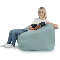 Puff Sillón de Suelo Cubo Amalfi - Terciopelo Soft – vista 59