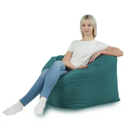 Puff Sillón de Suelo Cubo Amalfi - Terciopelo Soft – vista 28