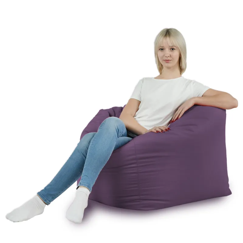 Puff Sillón de Suelo Cubo Amalfi - Terciopelo Soft – vista 30