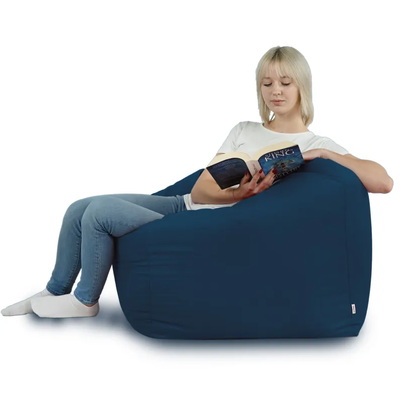 Puff Sillón de Suelo Cubo Amalfi - Terciopelo Soft – vista 61