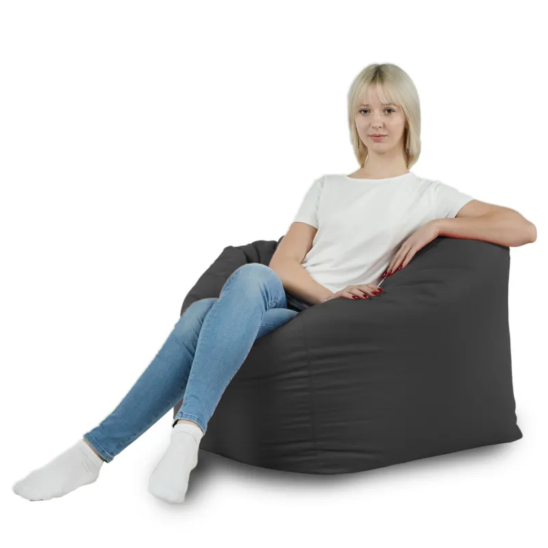 Puff Sillón de Suelo Cubo Amalfi - Terciopelo Soft – vista 33