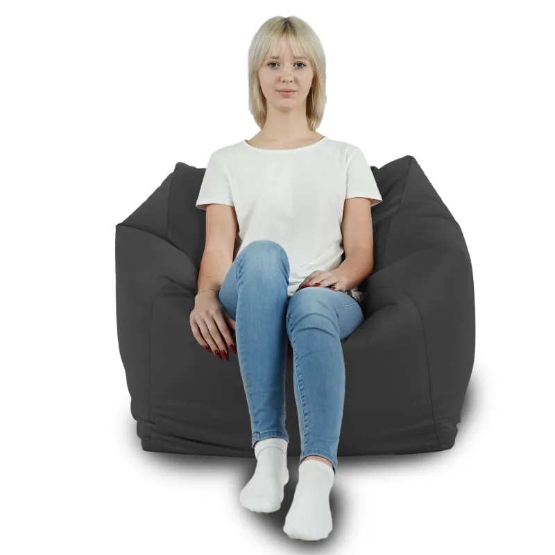 Puff Sillón de Suelo Cubo Amalfi - Terciopelo Soft – vista 49