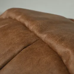 Puff Sillón Pelota Fútbol - Piel Natural Premium – vista 4