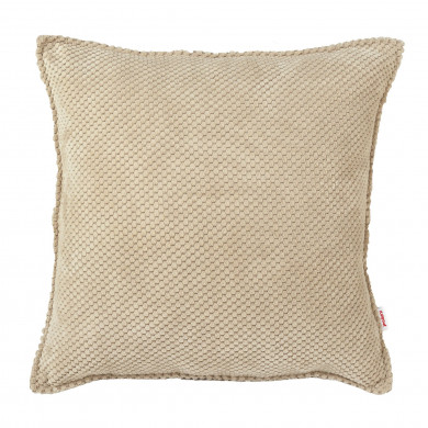 Beige Dot Almohada Cuadrada Decorativa