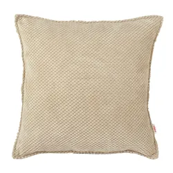 Cojín decorativo cuadrado - Terciopelo con Textura Dot