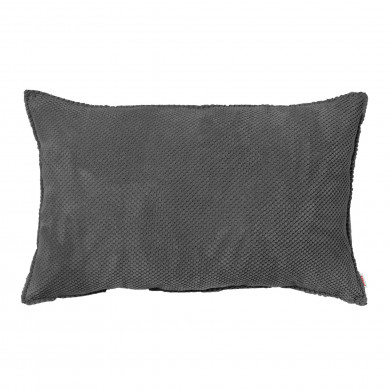 Gris Dot Almohada Rectangular