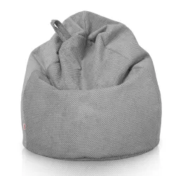 Puff Pera XXL para adultos Gigante - Terciopelo con Textura Dot – vista 10