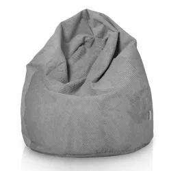 Puff Pera XXL para adultos Gigante - Terciopelo con Textura Dot – vista 12