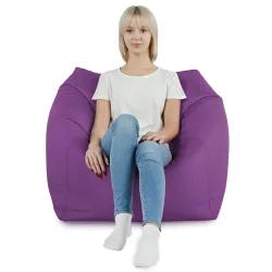 Puff Sillón de Suelo Cubo Amalfi - Outdoor Pro de Exterior Jardín Impermeable – vista 4