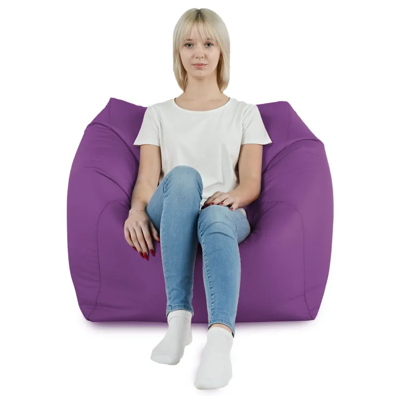 Puff Sillón de Suelo Cubo Amalfi - Outdoor Pro de Exterior Jardín Impermeable – vista 4