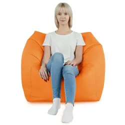 Puff Sillón de Suelo Cubo Amalfi - Outdoor Pro de Exterior Jardín Impermeable – vista 4