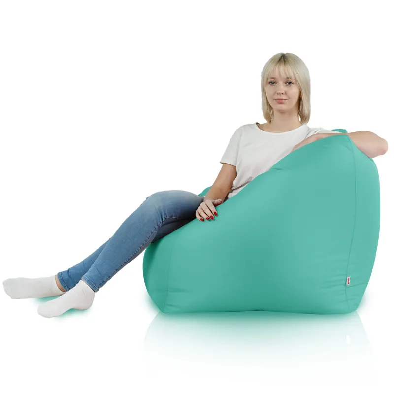 Puff Sillón de Suelo Cubo Amalfi - Outdoor Pro de Exterior Jardín Impermeable – vista 3