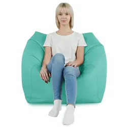 Puff Sillón de Suelo Cubo Amalfi - Outdoor Pro de Exterior Jardín Impermeable – vista 4