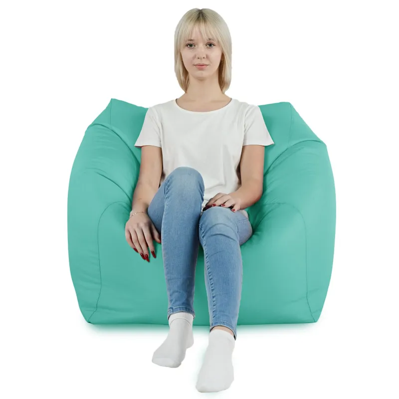 Puff Sillón de Suelo Cubo Amalfi - Outdoor Pro de Exterior Jardín Impermeable – vista 4