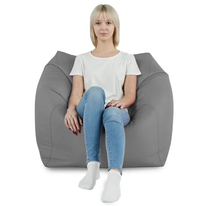 Puff Sillón de Suelo Cubo Amalfi - Outdoor Pro de Exterior Jardín Impermeable – vista 4