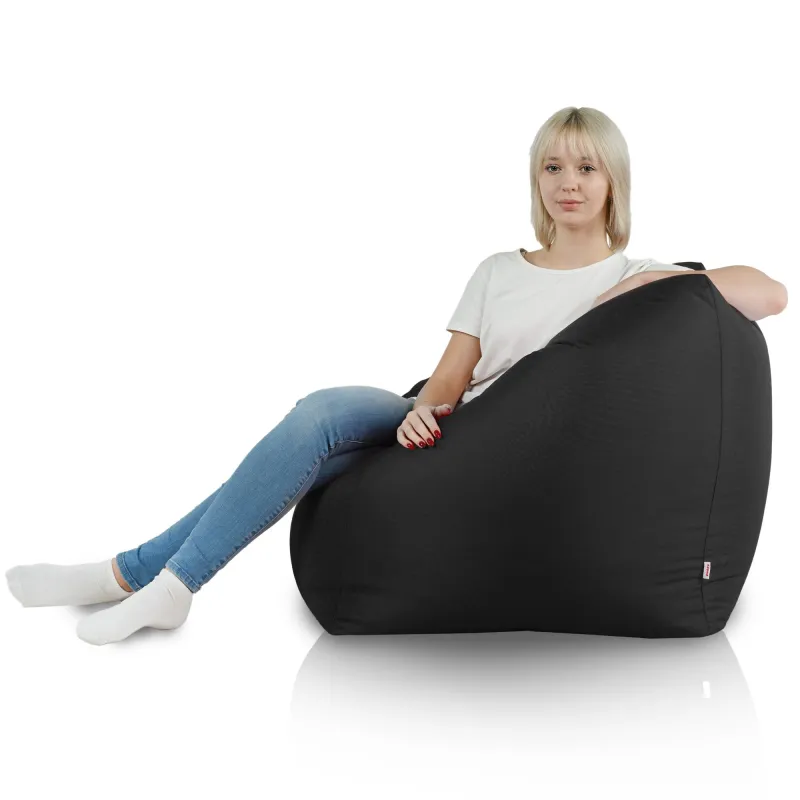 Puff Sillón de Suelo Cubo Amalfi - Outdoor Pro de Exterior Jardín Impermeable – vista 3
