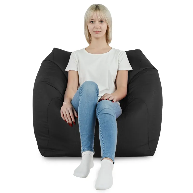 Puff Sillón de Suelo Cubo Amalfi - Outdoor Pro de Exterior Jardín Impermeable – vista 4