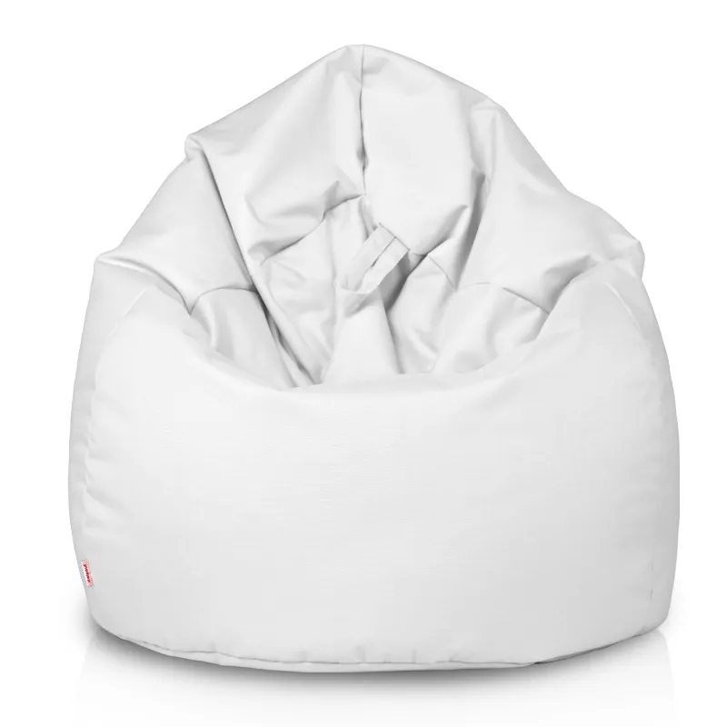Blanco puff pera para niños nylon