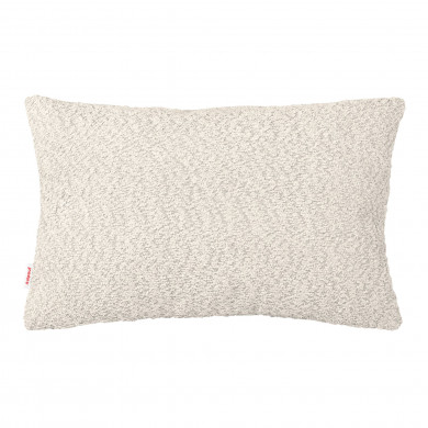 Crudo bouclé almohada rectangular