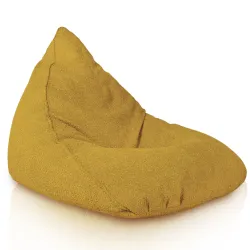 Puff Asiento de Suelo XL Bermuda - Borreguito Bouclé