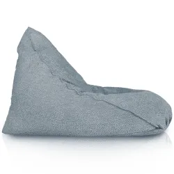 Puff Asiento de Suelo XL Bermuda - Borreguito Bouclé – vista 2