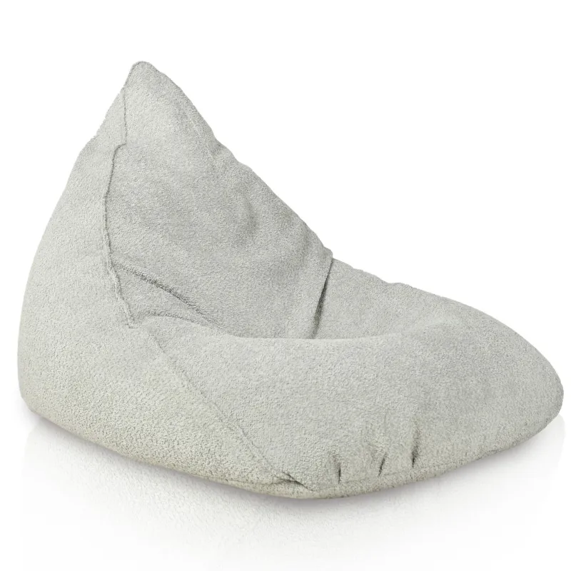 Puff Asiento de Suelo XL Bermuda - Borreguito Bouclé