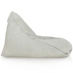 Puff Asiento de Suelo XL Bermuda - Borreguito Bouclé – vista 2