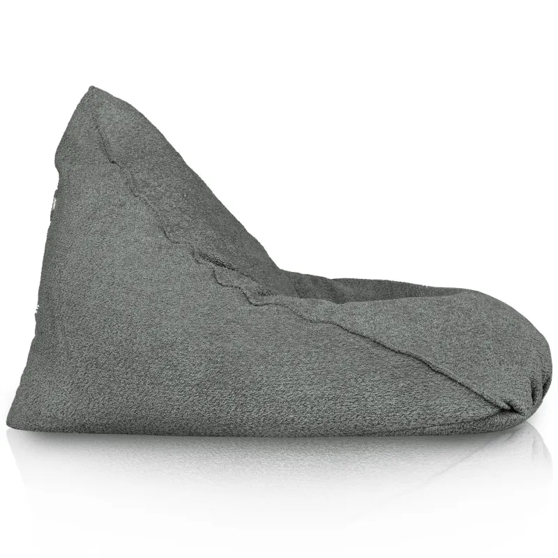 Puff Asiento de Suelo XL Bermuda - Borreguito Bouclé – vista 2