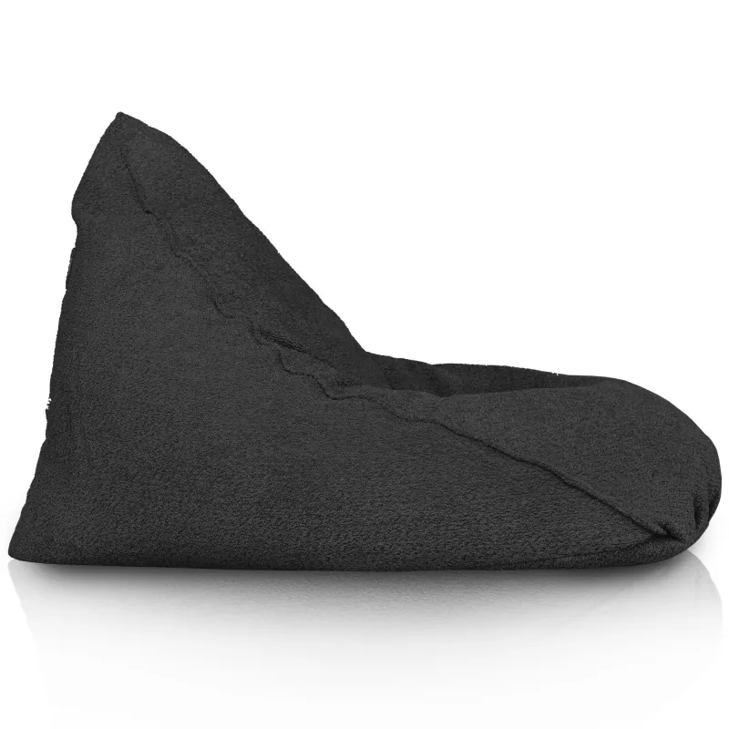 Puff Asiento de Suelo XL Bermuda - Borreguito Bouclé – vista 2