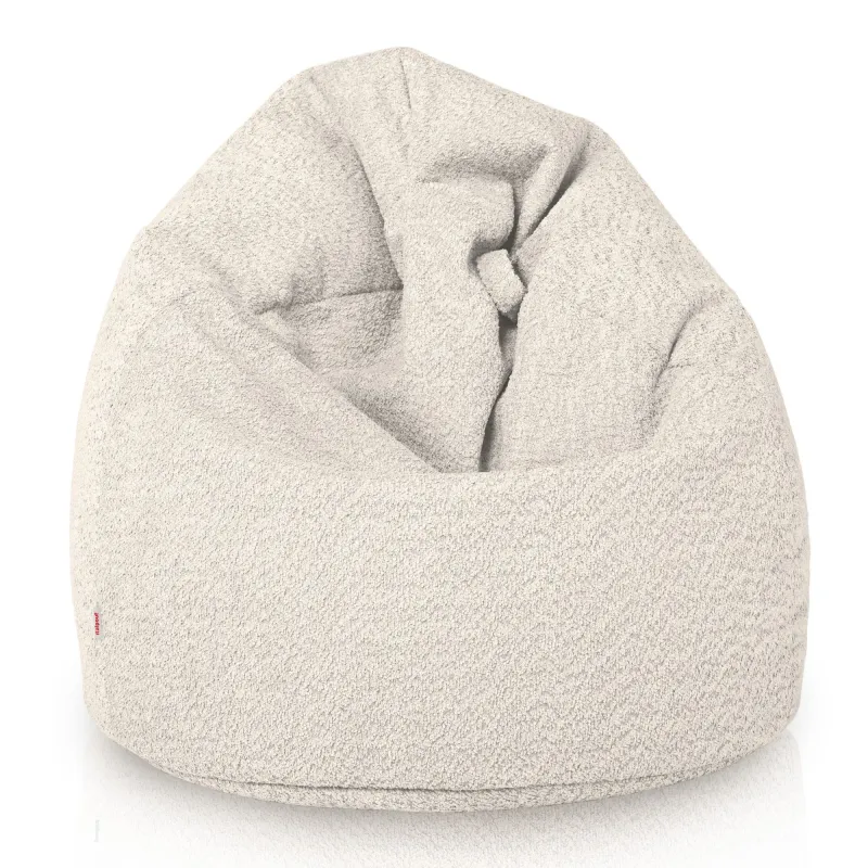 Crudo puff pera para niños bouclé boucle