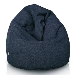 Puff Pera XXL para adultos Gigante - Borreguito Bouclé – vista 3
