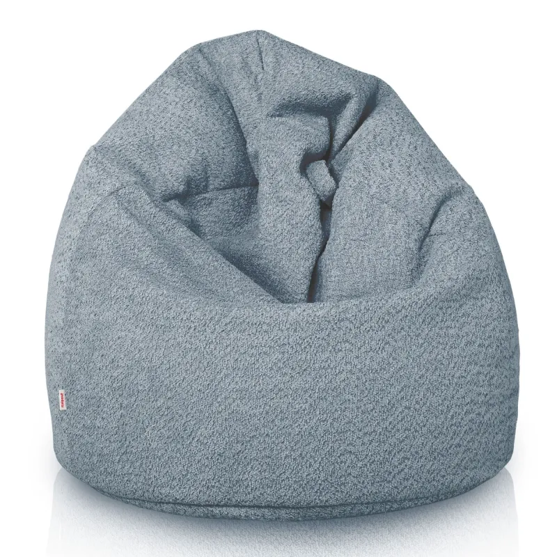 Puff Pera XXL para adultos Gigante - Borreguito Bouclé – vista 3