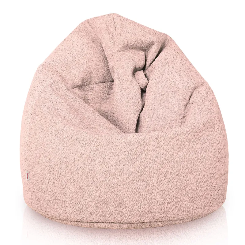 Puff Pera XXL para adultos Gigante - Borreguito Bouclé – vista 3