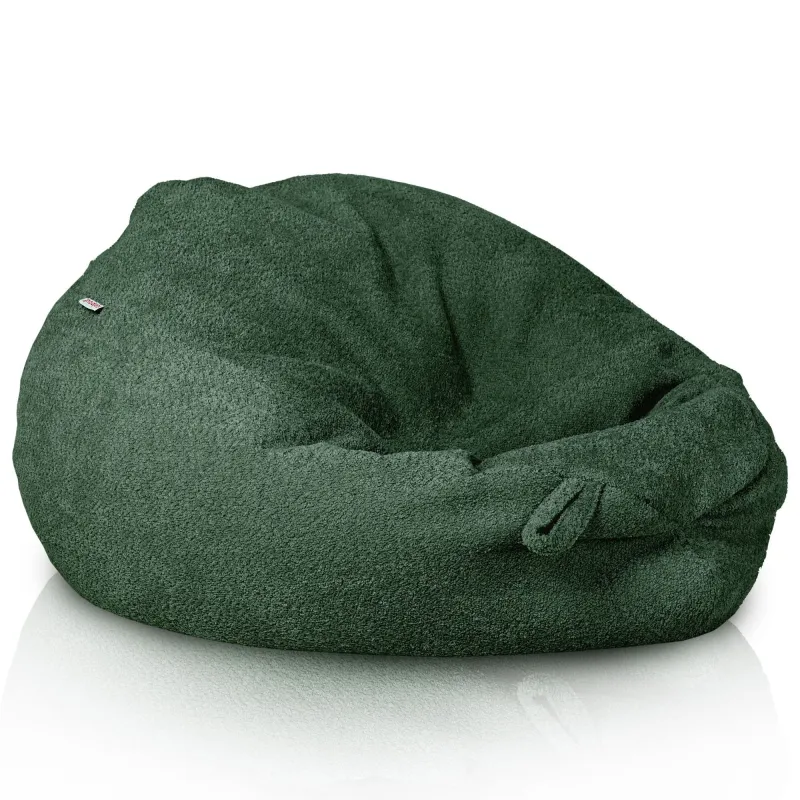 Puff Pera XXL para adultos Gigante - Borreguito Bouclé – vista 2