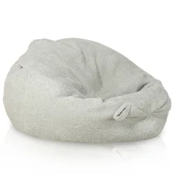 Puff Pera XXL para adultos Gigante - Borreguito Bouclé – vista 2