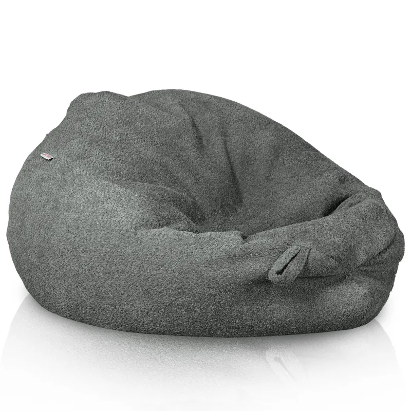 Puff Pera XXL para adultos Gigante - Borreguito Bouclé – vista 2