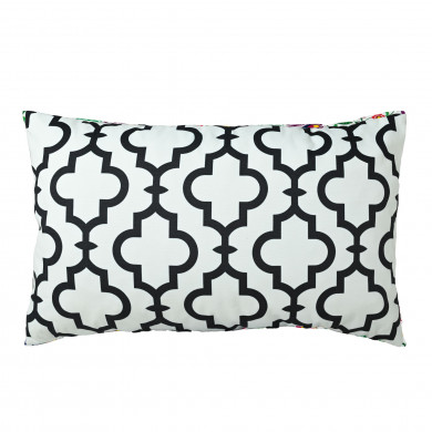 Blanco Marruecos Almohada Rectangular Para El Sofá