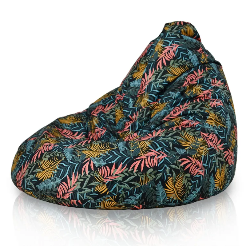 Puff con Respaldo XXL Drop - Tejido Estampado Premium – vista 9