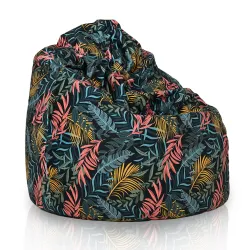 Puff Pera para niños - Tejido Estampado Premium