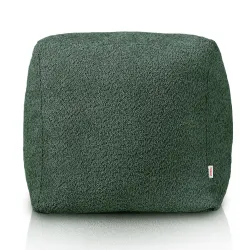 Puff Cuadrado Cubo - Borreguito Bouclé – vista 2