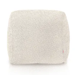 Puff Cuadrado Cubo - Borreguito Bouclé – vista 2