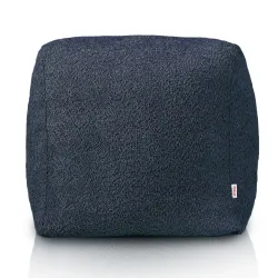 Puff Cuadrado Cubo - Borreguito Bouclé – vista 2